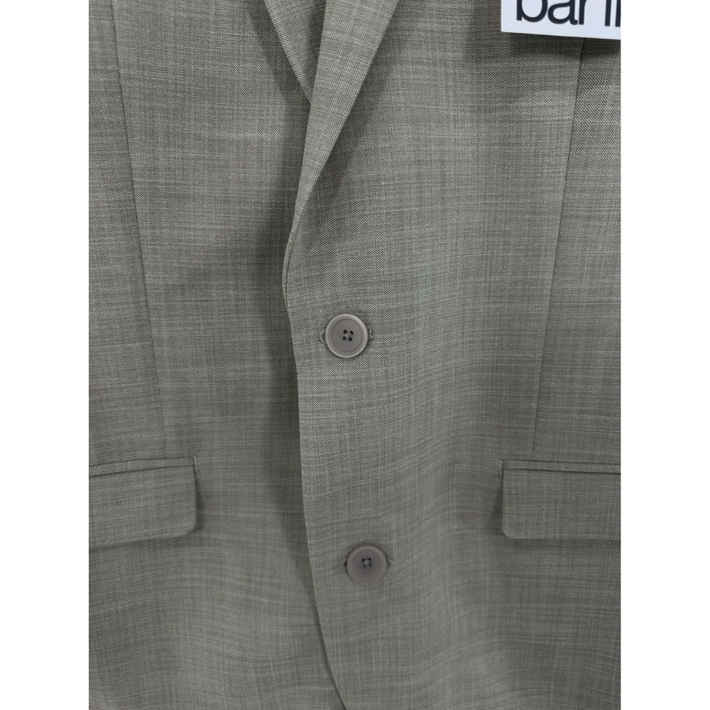 Bar III Blazer Mens 38R Cream New Slim Fit Stretch Two Button Sport Coat